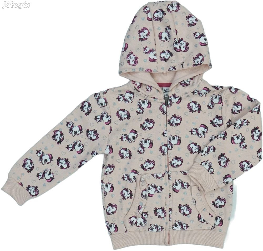 Kiki&Koko Új (címkés) Lány Kapucnis pulóver (Méret: 104)