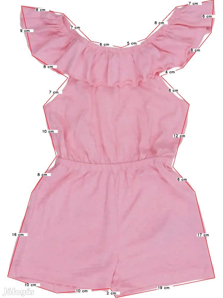 Kiki&Koko Új (címkés) Lány Playsuit / Jumpsuit (Méret: 116)