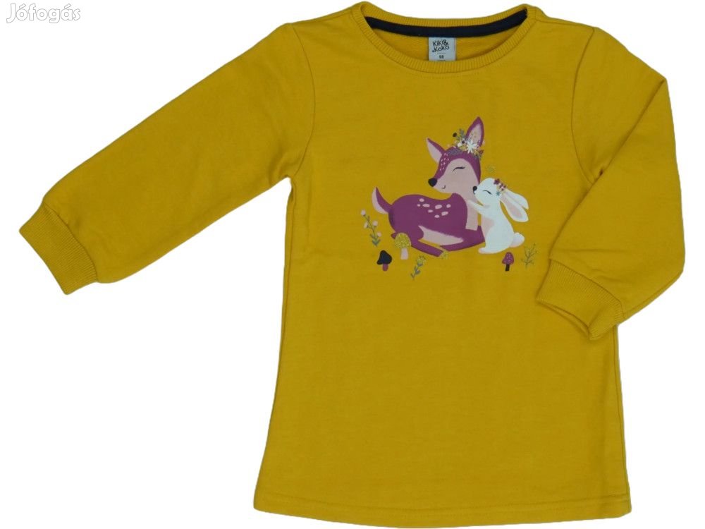 Kiki&Koko Új (címkés) Lány Pulóver (Méret: 98)