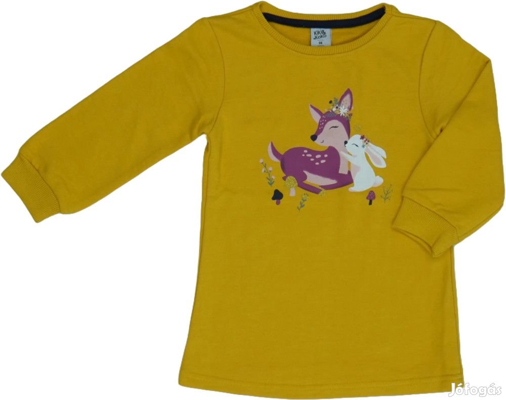 Kiki&Koko Új (címkés) Lány Pulóver (Méret: 98)