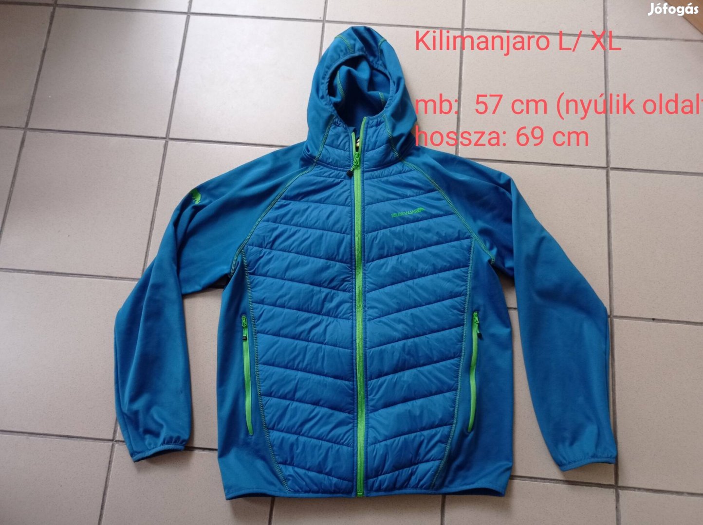 Kilimanjaro L/XL férfi hibrid kabát 