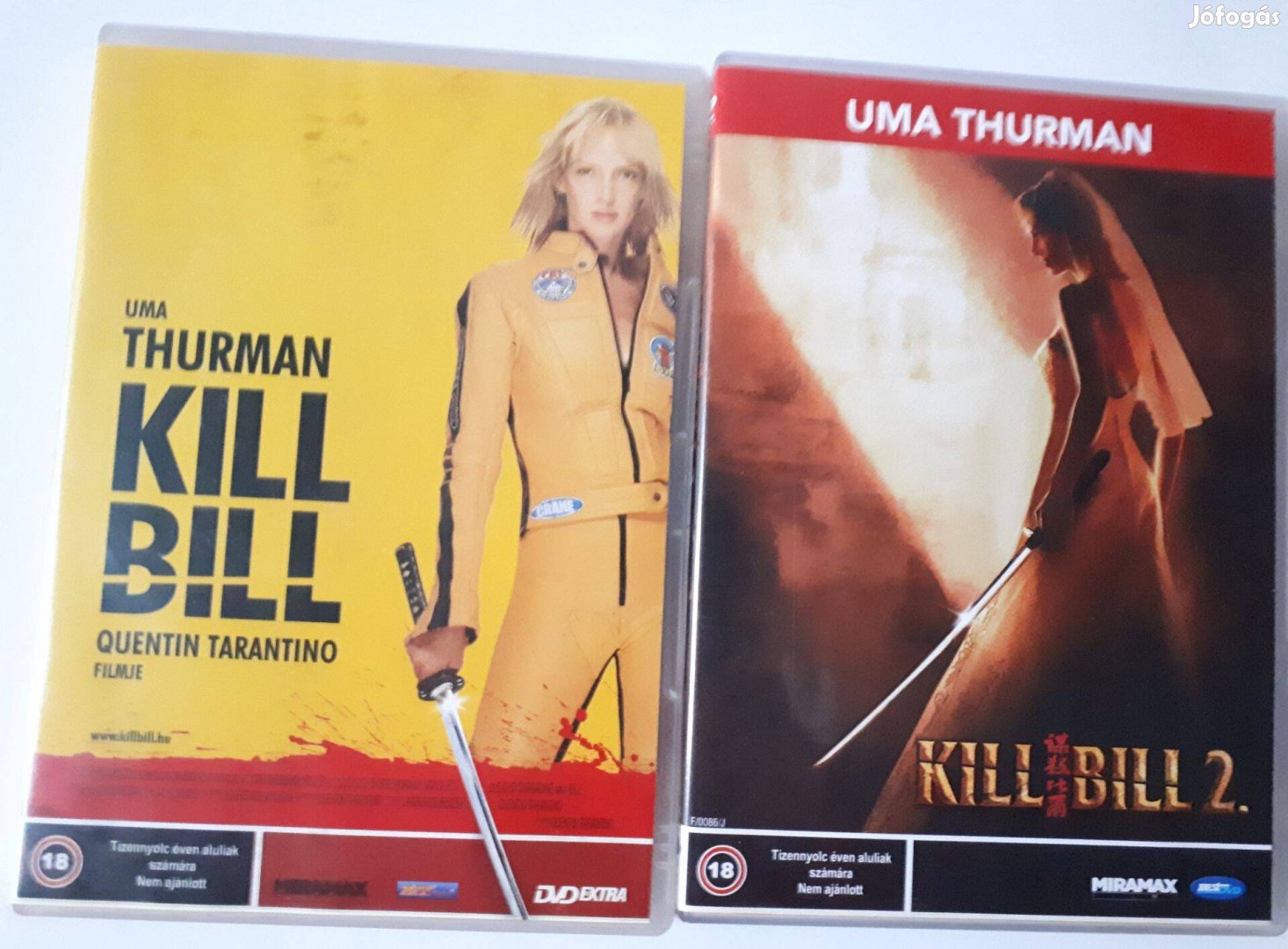 Kill Bill 1-2. (Uma Thurman) DVD