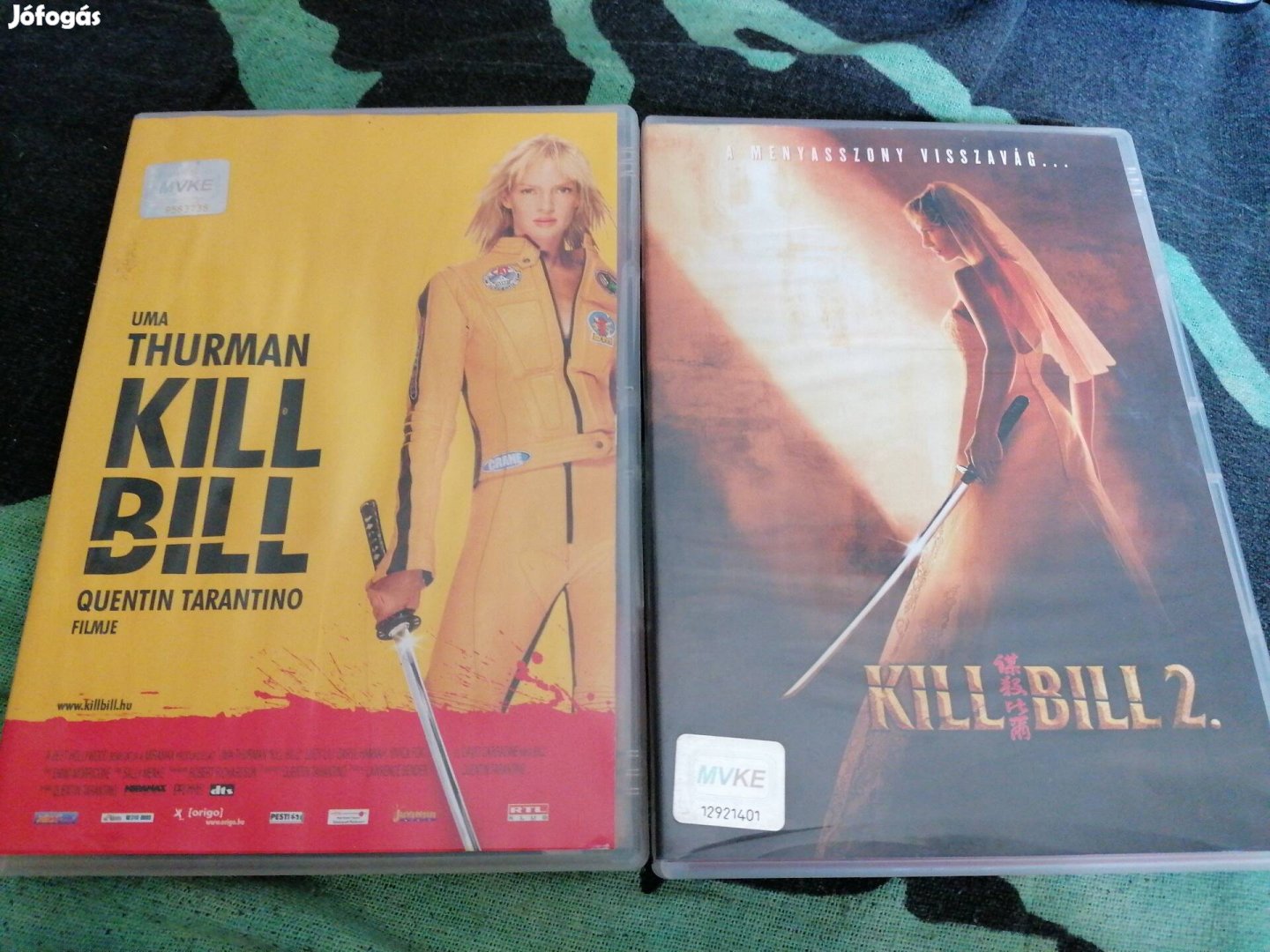 Kill Bill 1-2 dvd