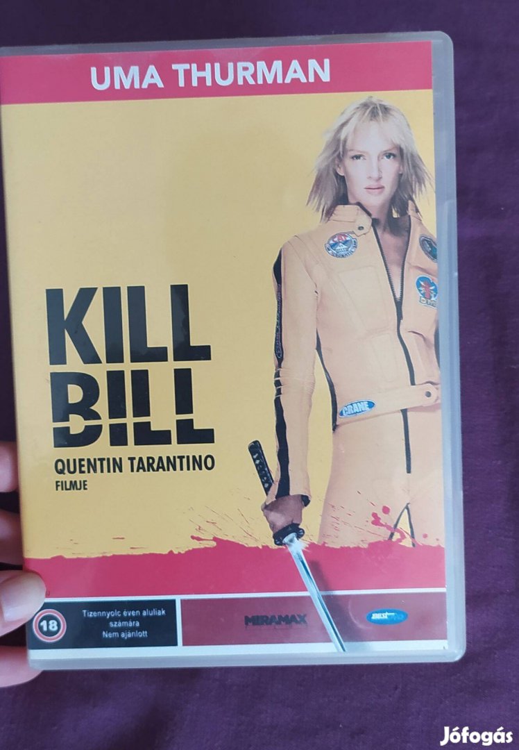 Kill Bill DVD - Uma Thurmann (Quentin Tarantino film)