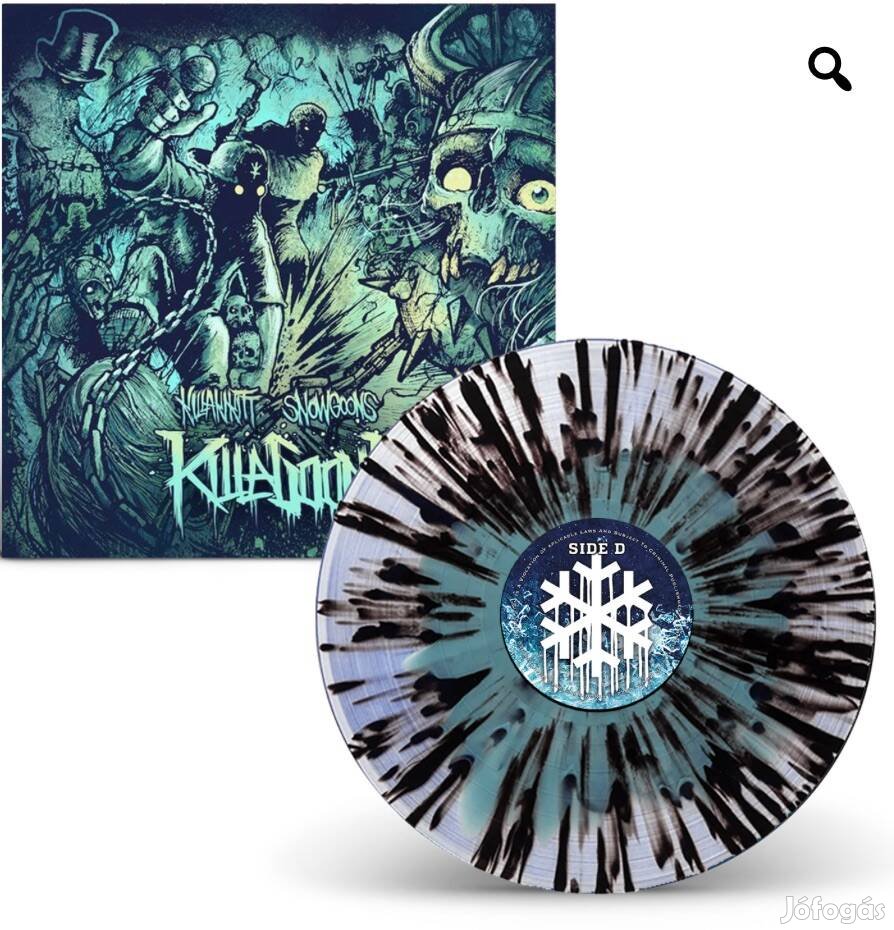Killagoons Killakikitt bakelit vinyl lemez 2LP hip hop magyar ritka új