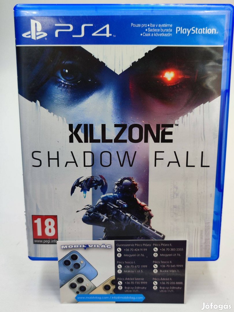 Killzone Shadow Fall PS4 Garanciával #konzl0094