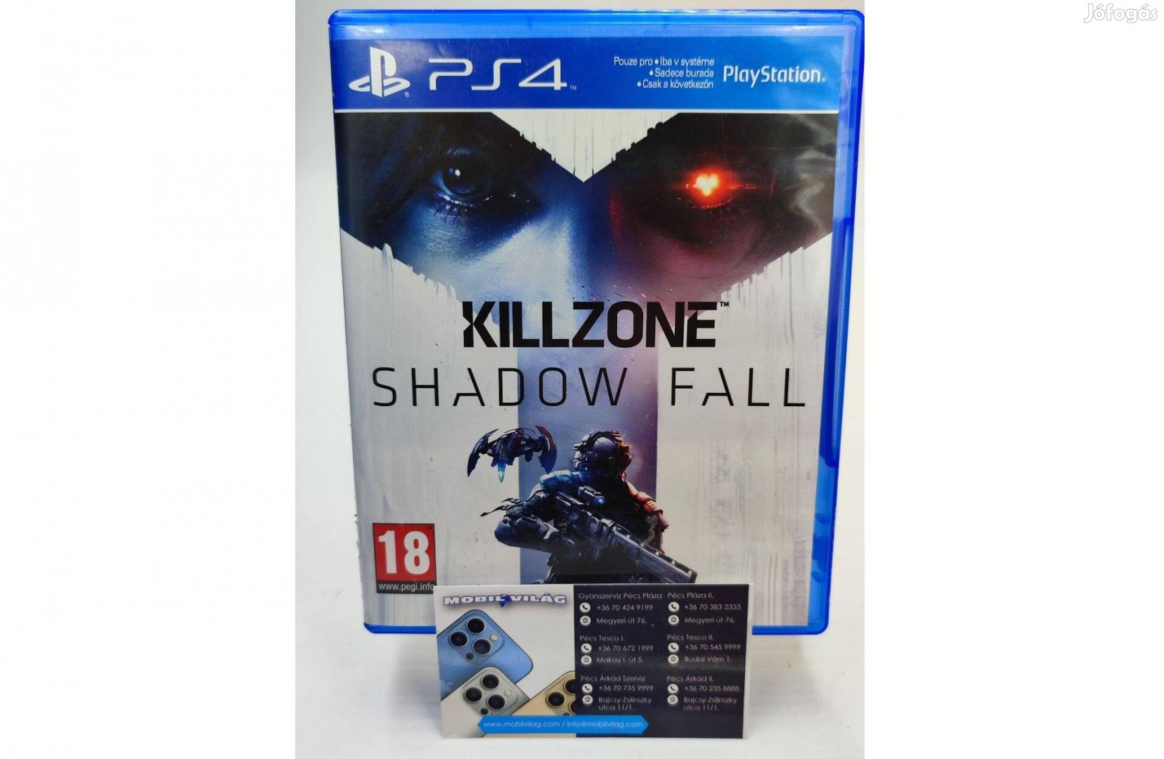 Killzone Shadow Fall PS4 Garanciával #konzl0094