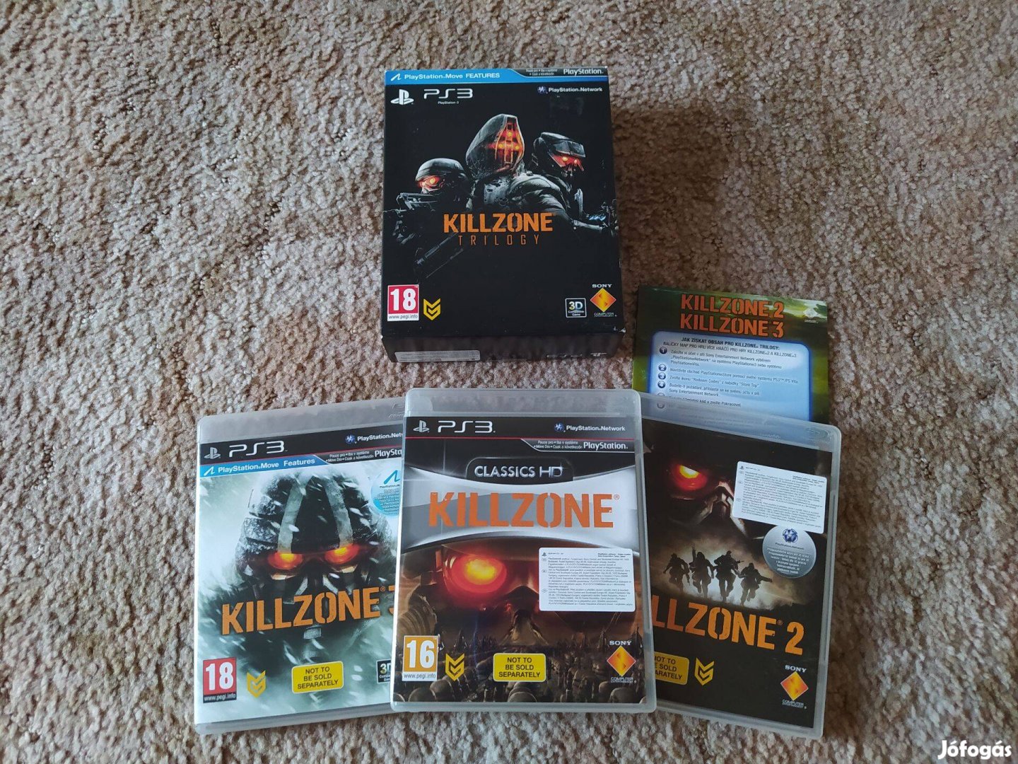 Killzone Trilogy Playstation PS3 játék