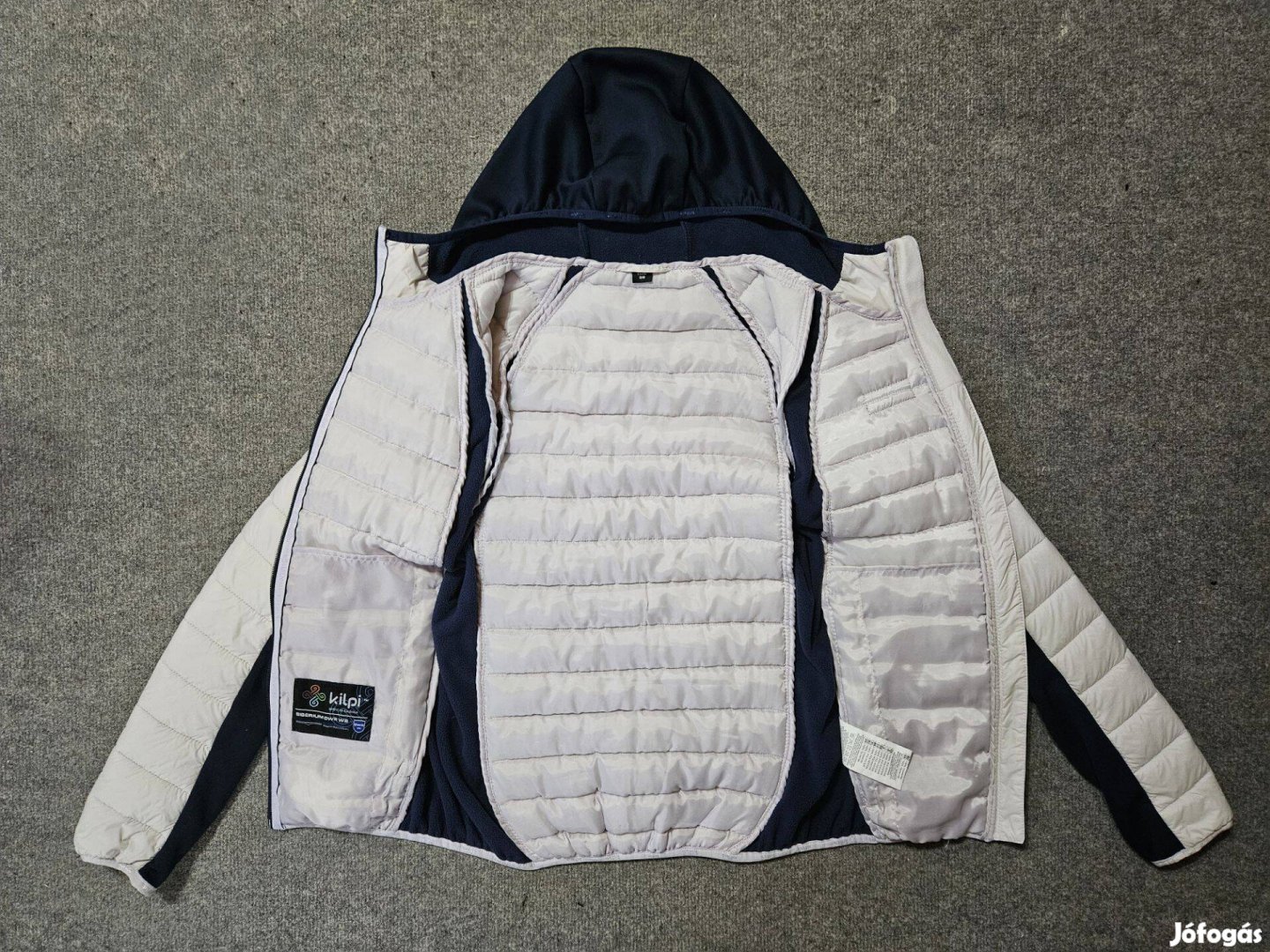 Kilpi felső kategóriás pille könnyű 38-as női téli felső dzseki kabát