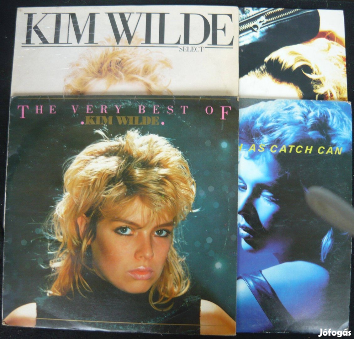 Kim Wilde 4 db-os hanglemez-kollekció