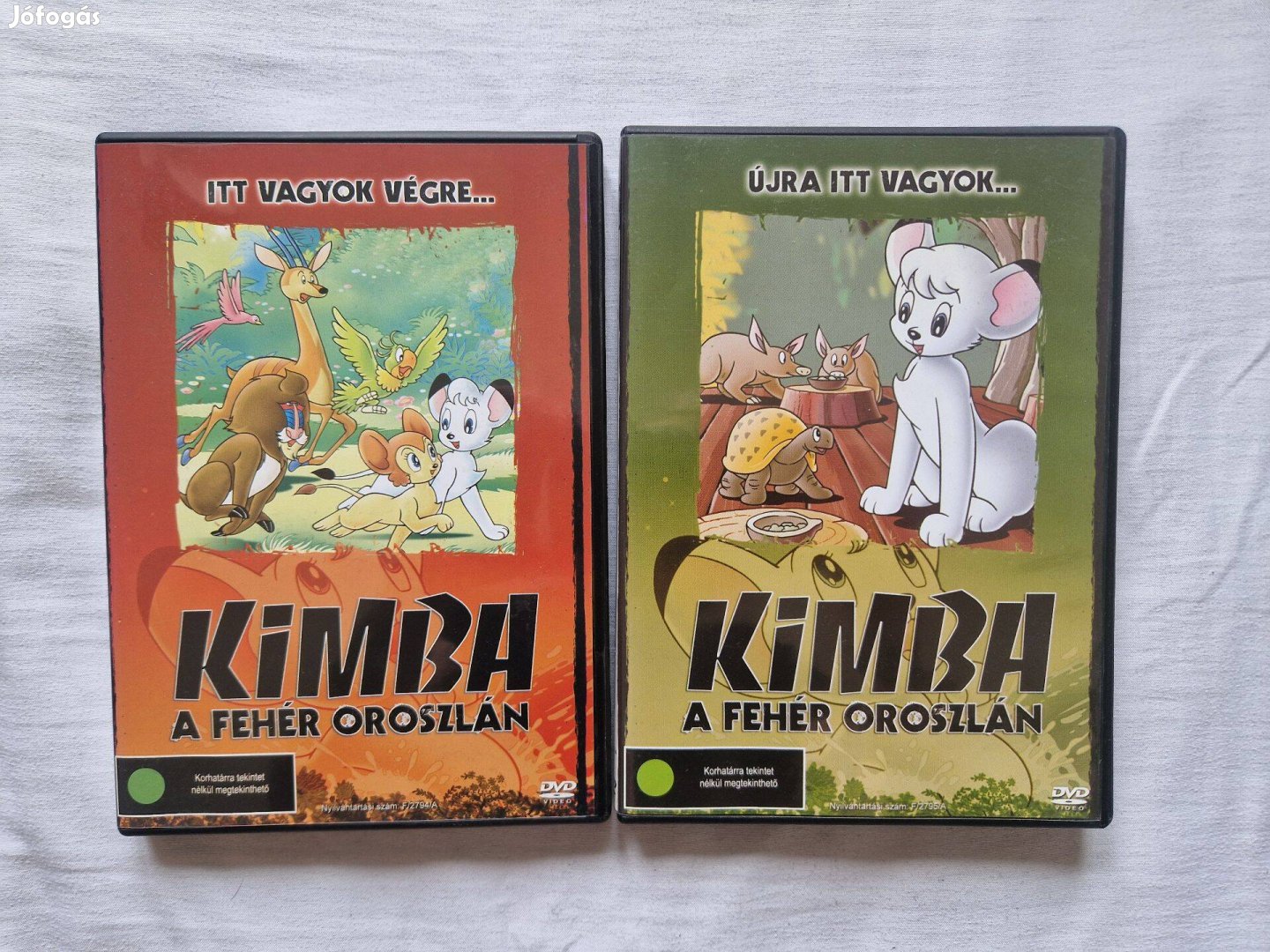 Kimba a kis bátor retro régi anime DVD