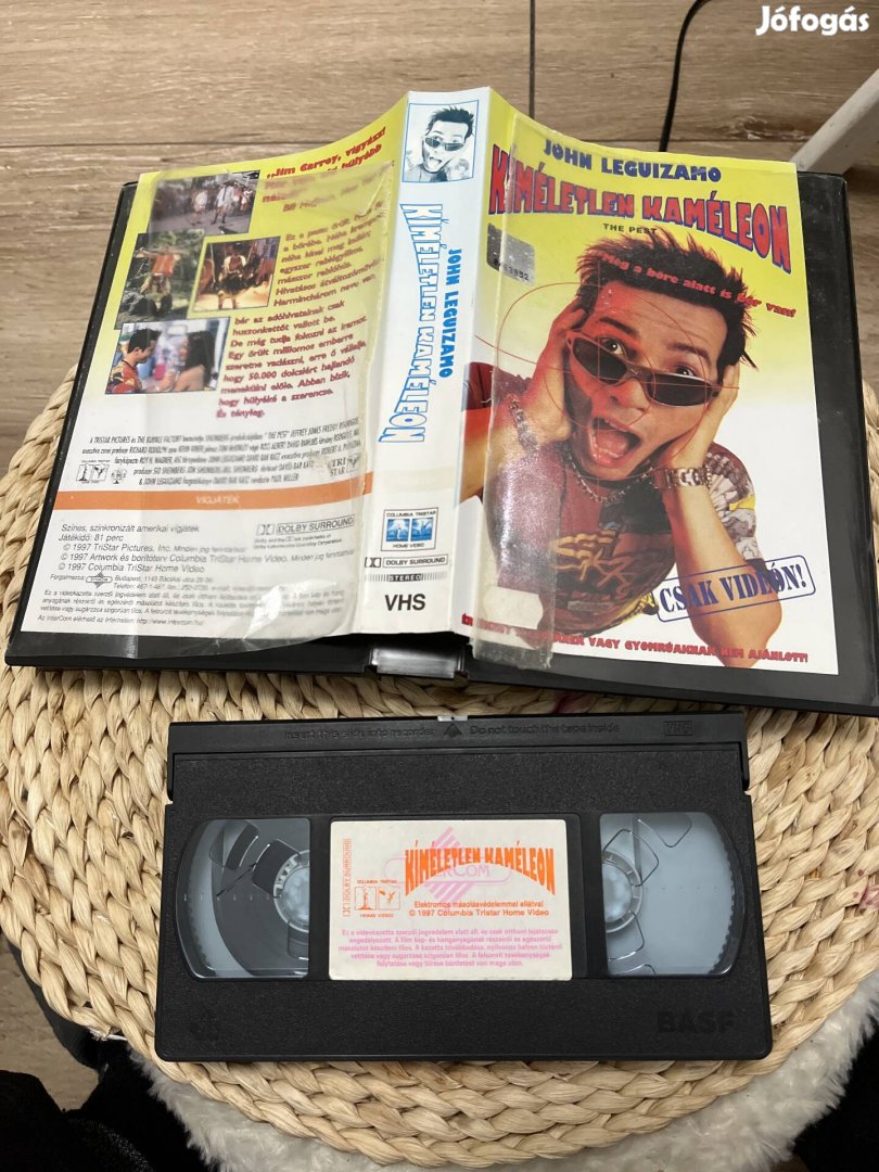 Kíméletlen kaméleon vhs