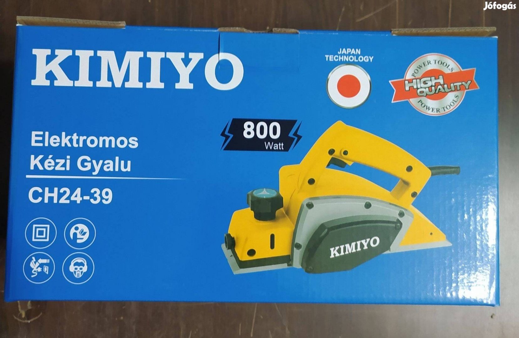 Kimiyo elektromos kézi gyalu, 800 W - CH24-39