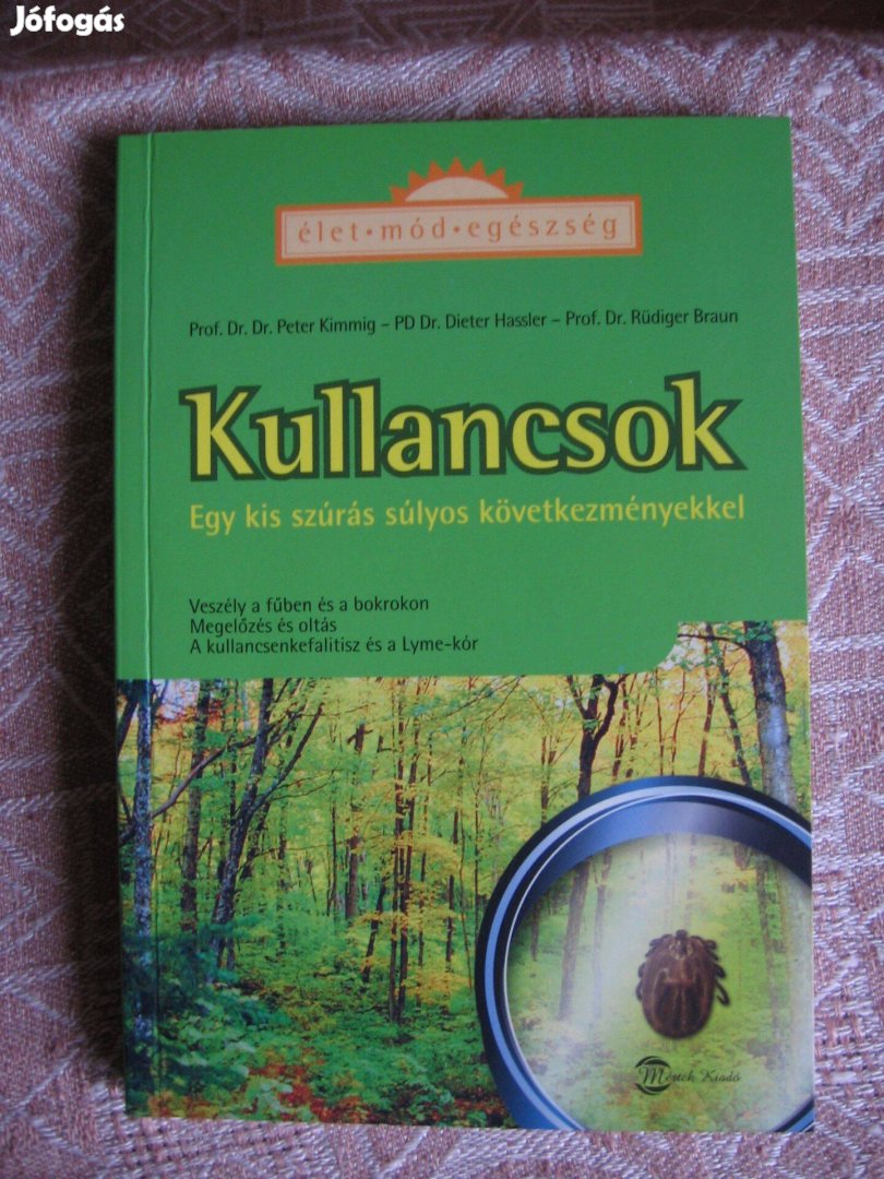 Kimming-Hassler-Braun : Kullancsok, könyv