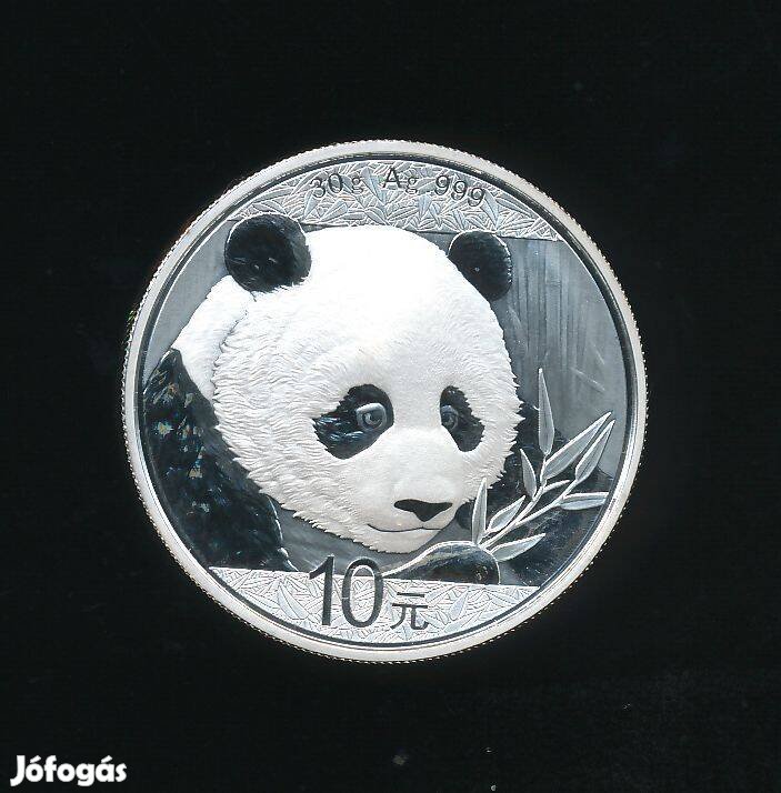 Kína 1 oz ezüst 2018, Panda