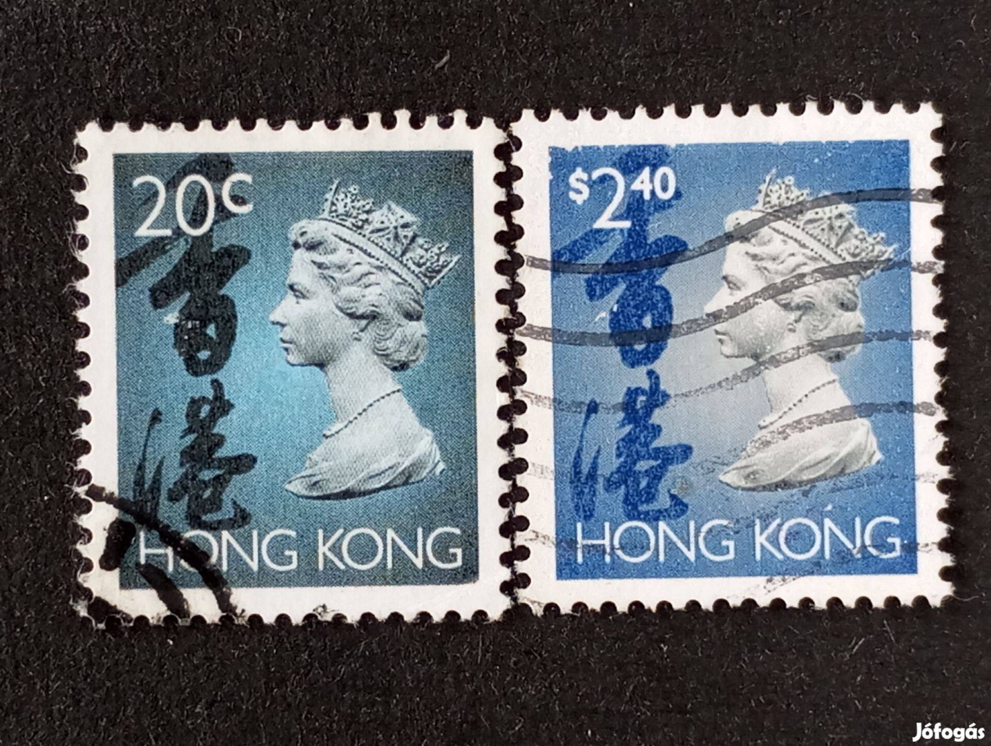 Kína kínai Hong Kong bélyegsor 1993 Queen Elizabeth II