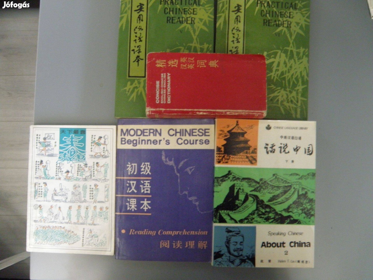 Kínai nyelvkönyvcsomag alap- és középfok (10 db)