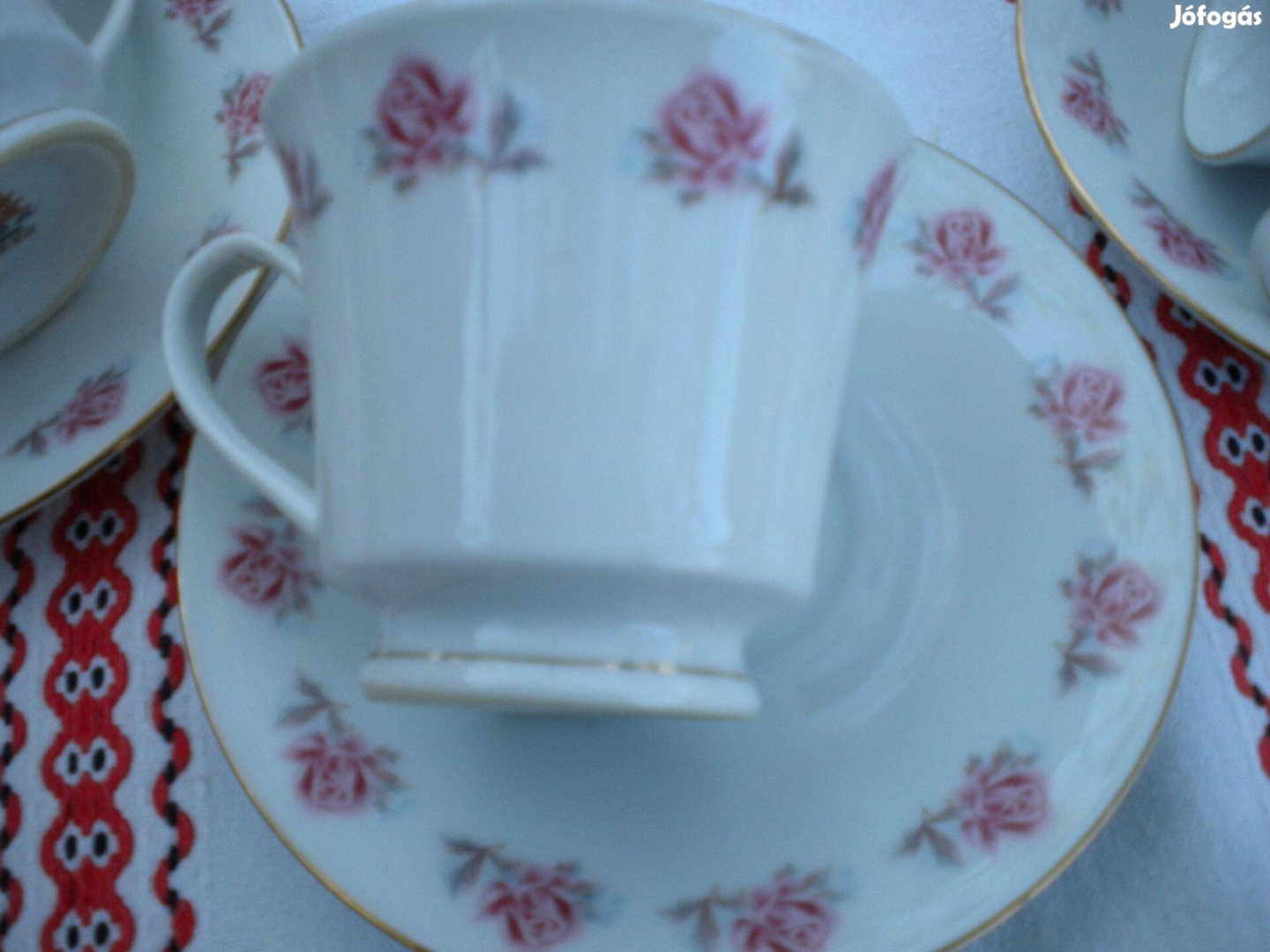 Kínai porcelán teás készlet