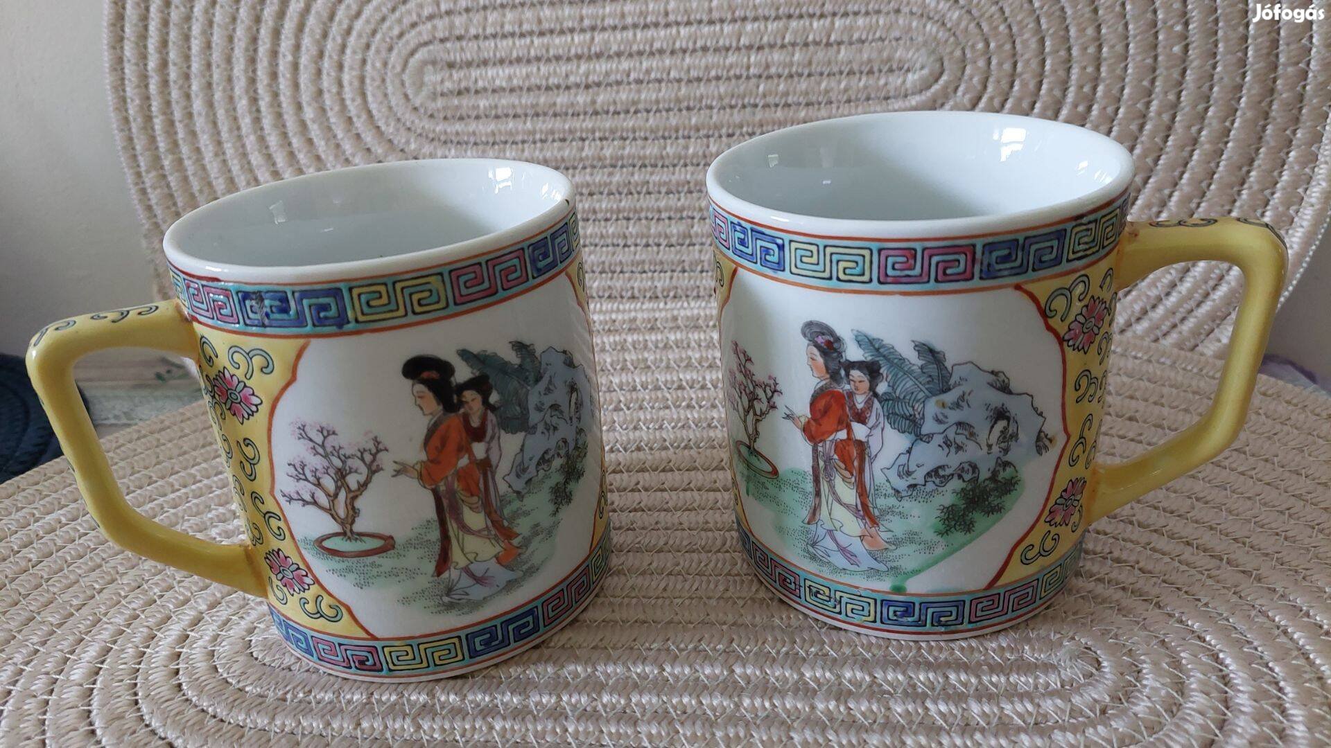 Kínai porcelán teásbögre