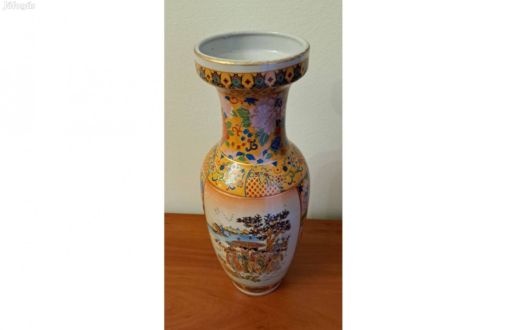 Kínai porcelán váza 35 cm eladó