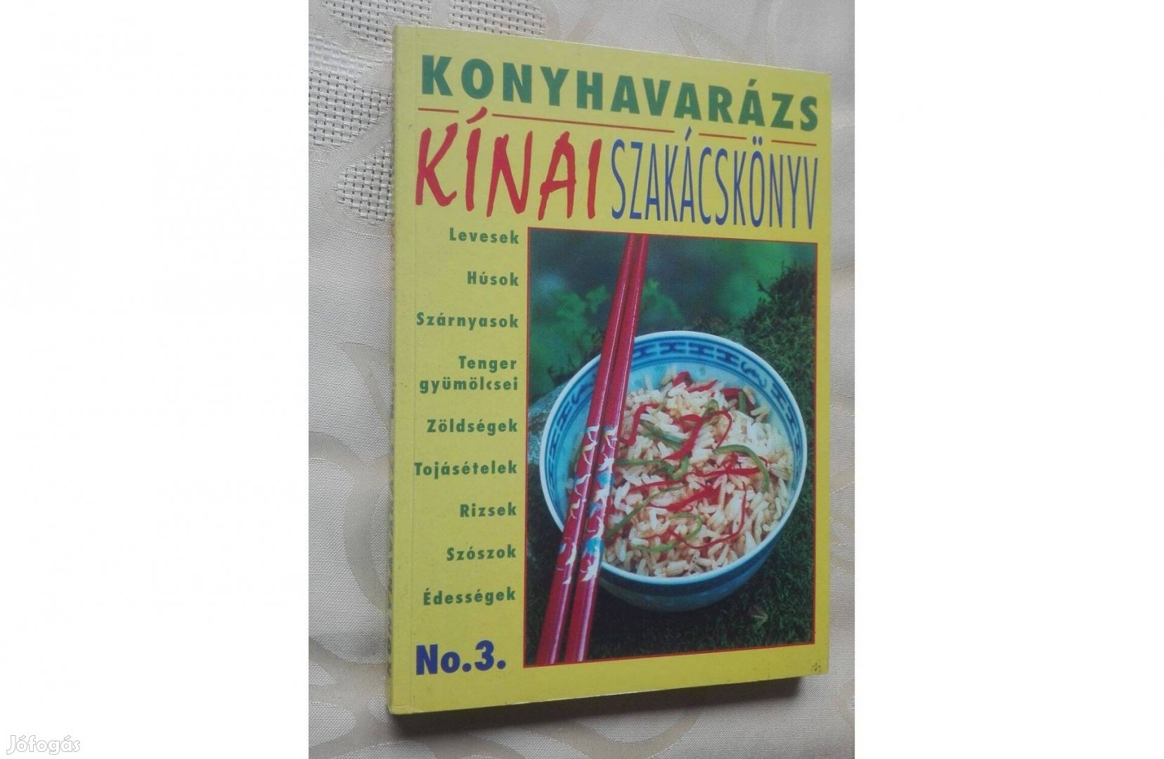 Kínai szakácskönyv, Konyhavarázs sorozat, vadonatúj,olvasatlan