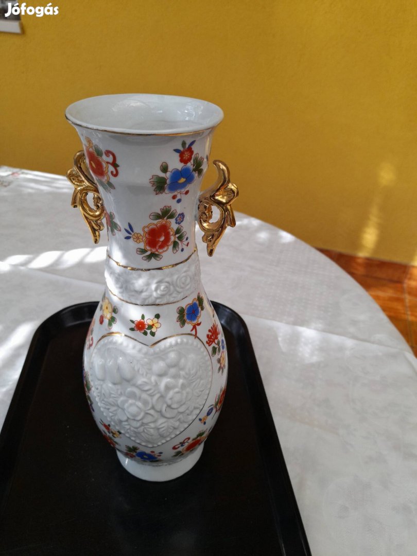Kínai váza 35 cm magas, eladó
