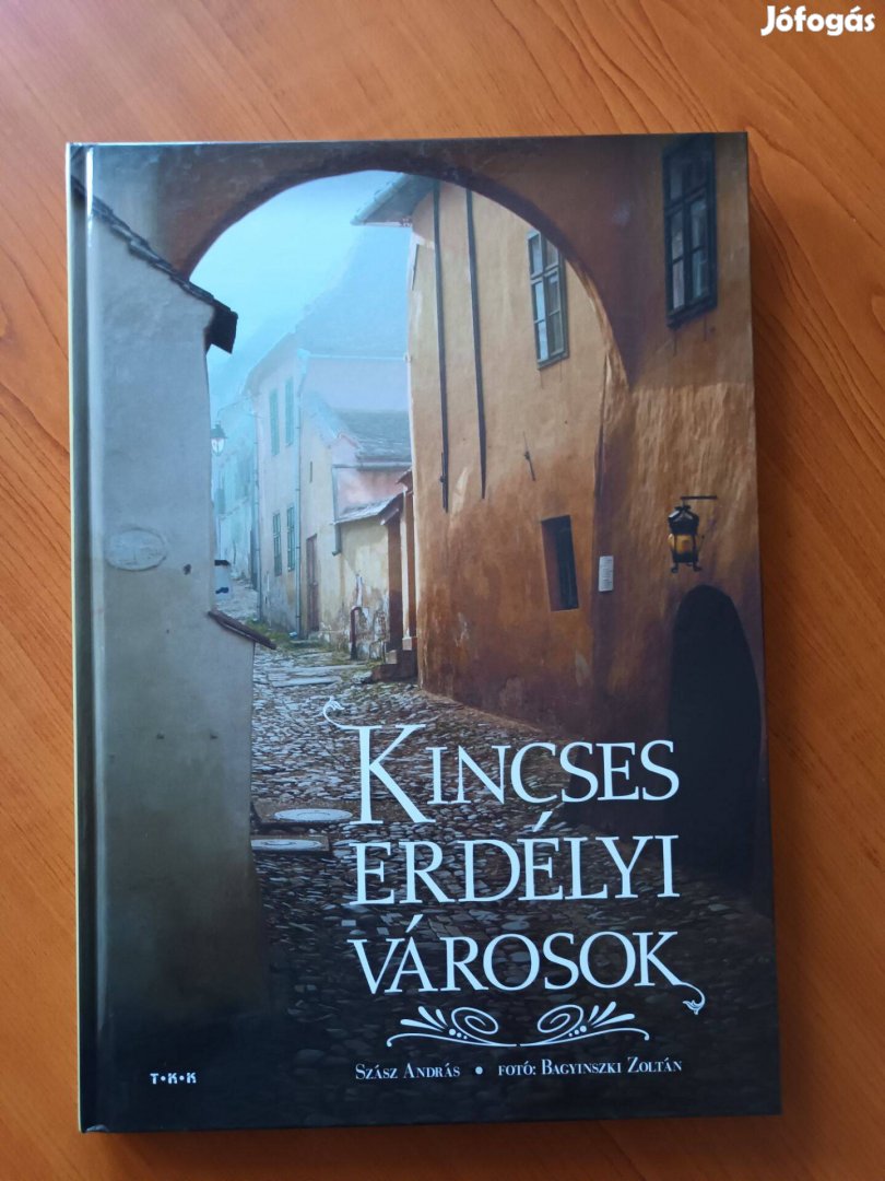 Kincses Erdélyi Városok című új, olvasatlan könyv