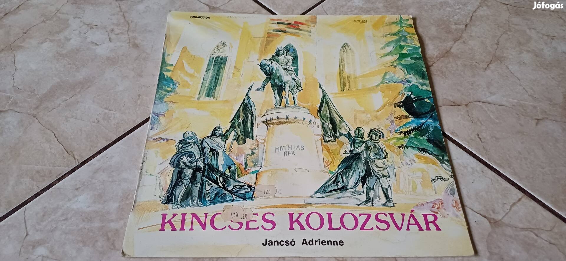 Kincses Kolozsvár bakelit hanglemez