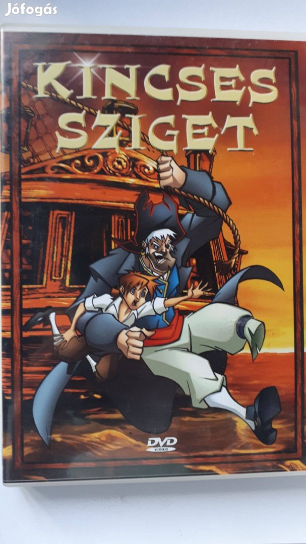 Kincses Sziget rajzfilm DVD (posta 510 Ft)