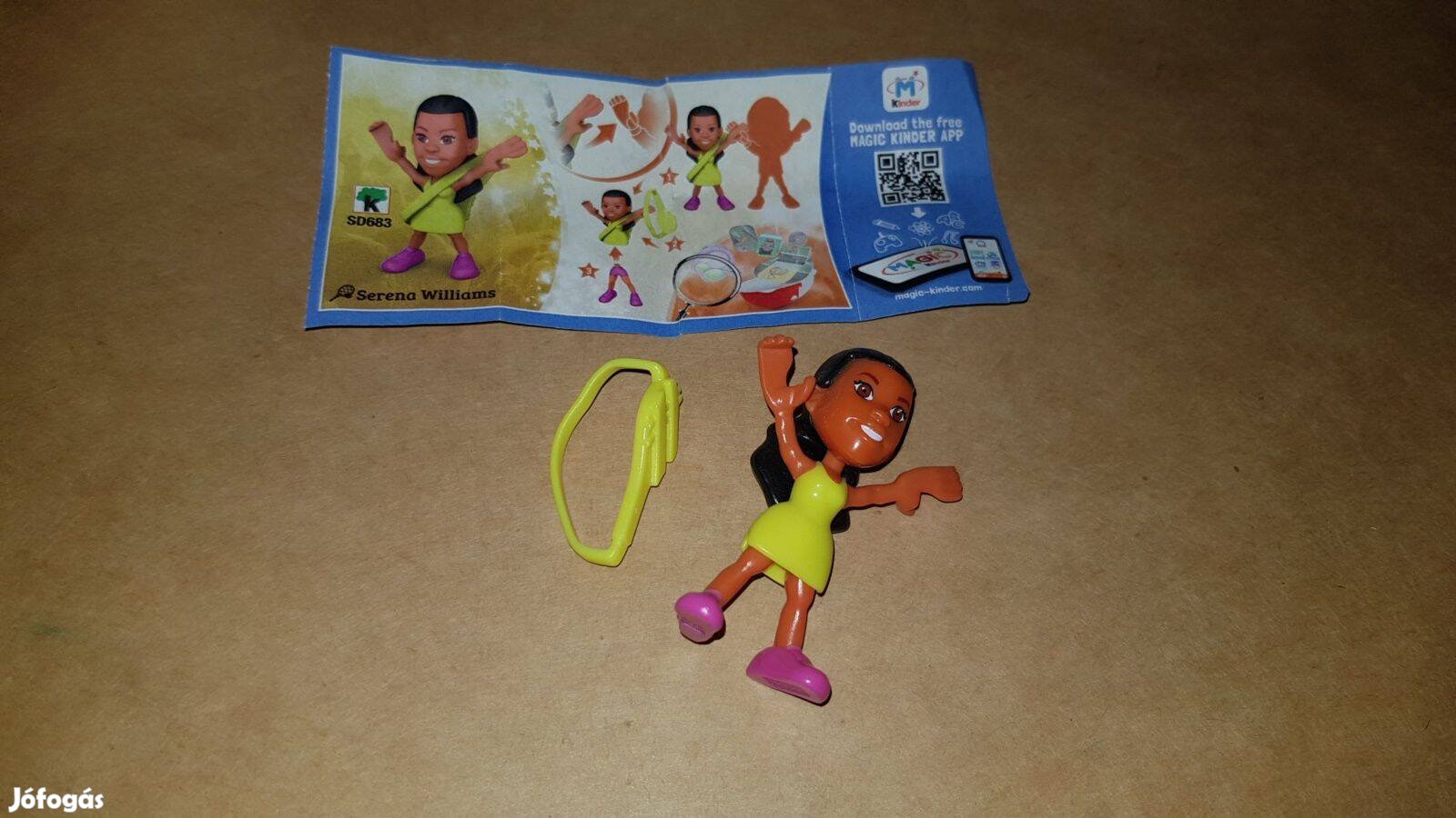 Kinder Teen Idols példaképek Serena Williams SD683+cetli(169)