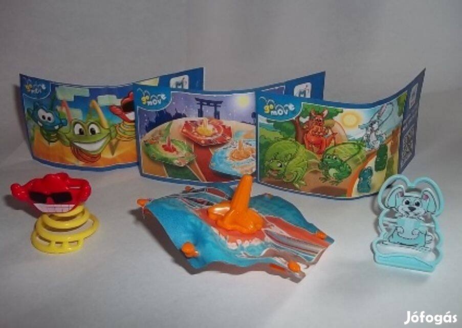 Kinder meglepetés Kinder figura Go Move 3 db