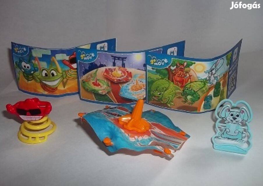 Kinder meglepetés Kinder figura Go Move 3 db