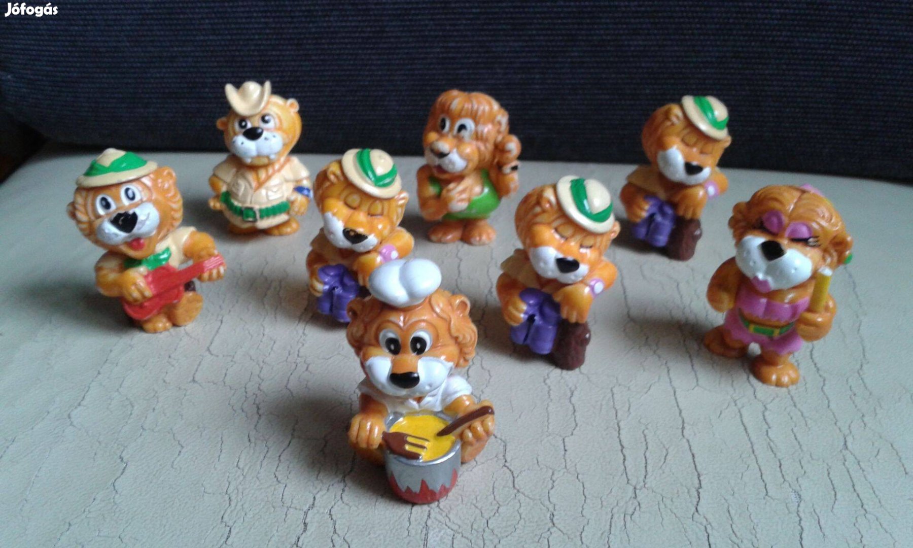 Kinder oroszlán csapat, Kinder figura gyűjtemény Leoventuras