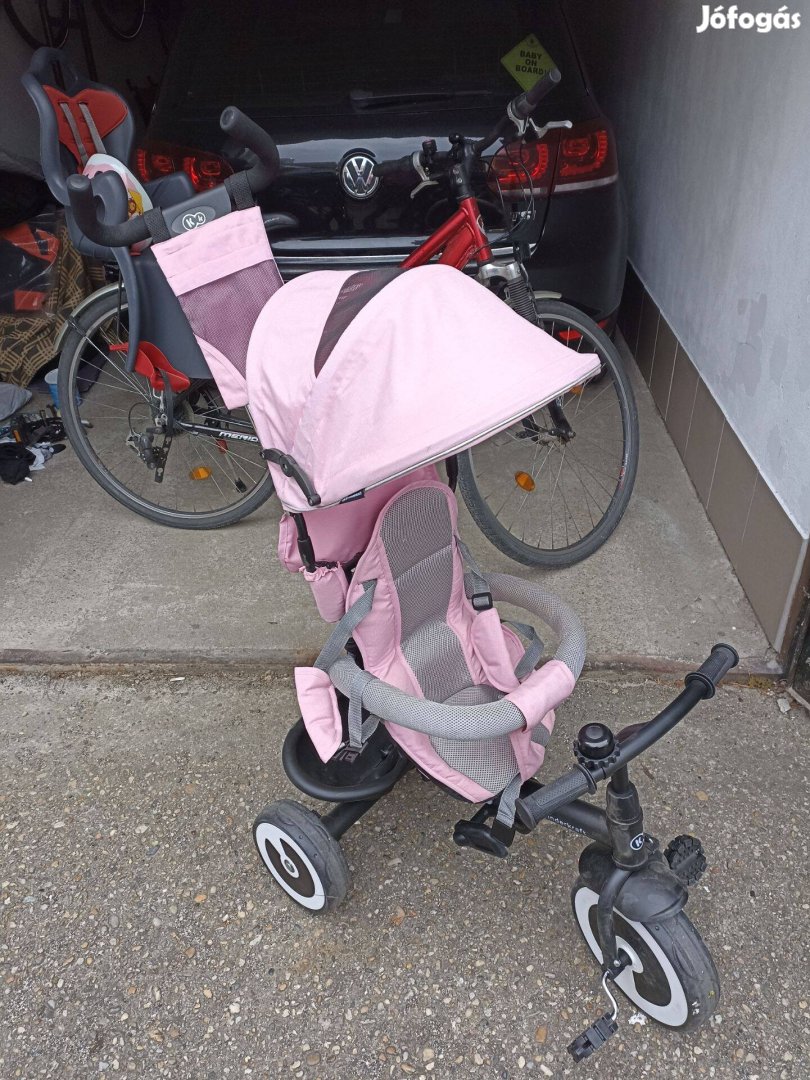 Kindercraft Aston tricikli rózsaszín