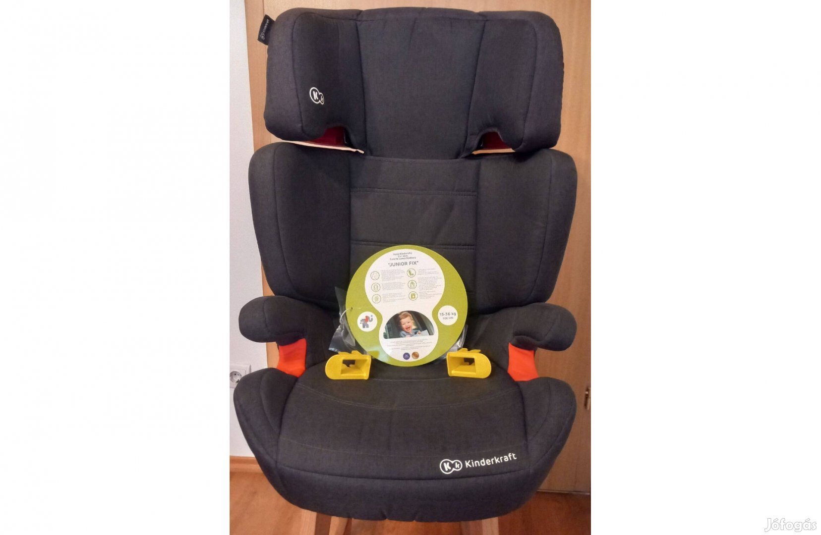 Kinderkraft Junior Fix autós gyermekülés 15-36kg Isofix