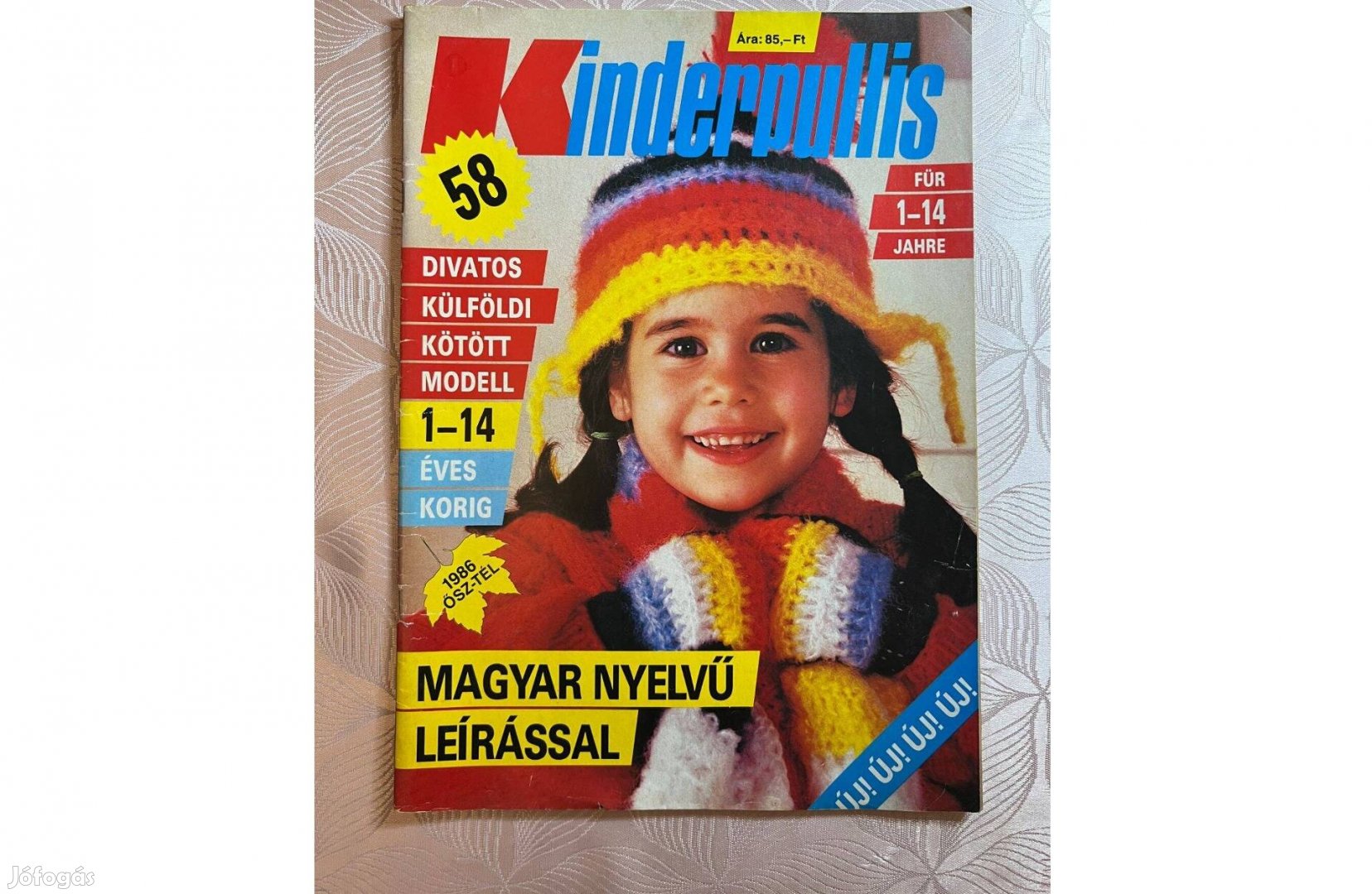 Kinderpullis - kötős magazin 1986. Ősz-tél