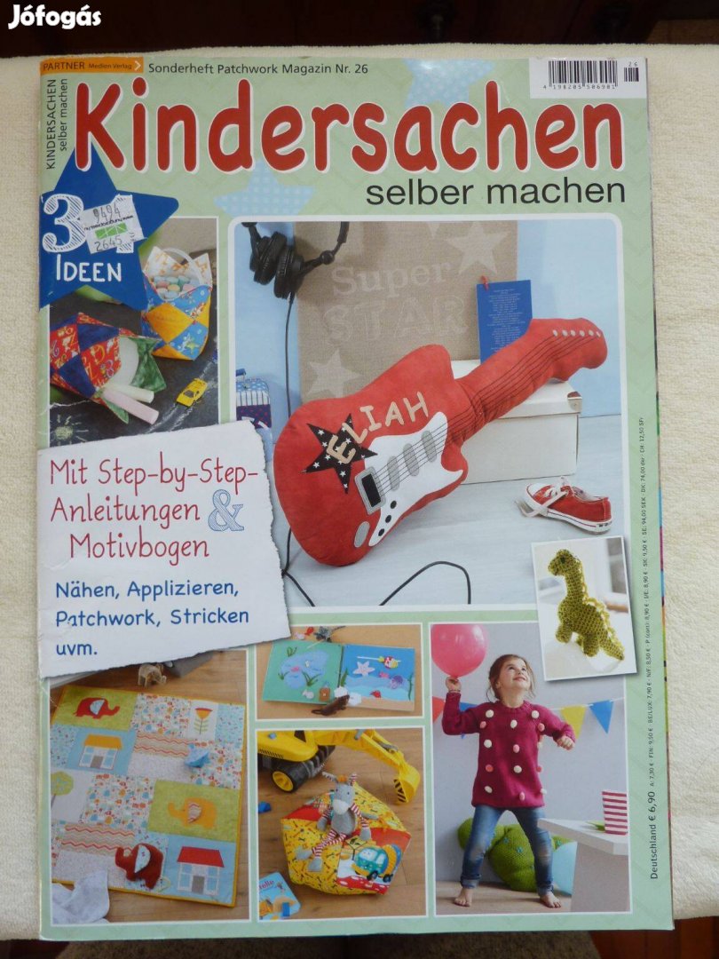 Kindersachen kézműves magazin Új!!!