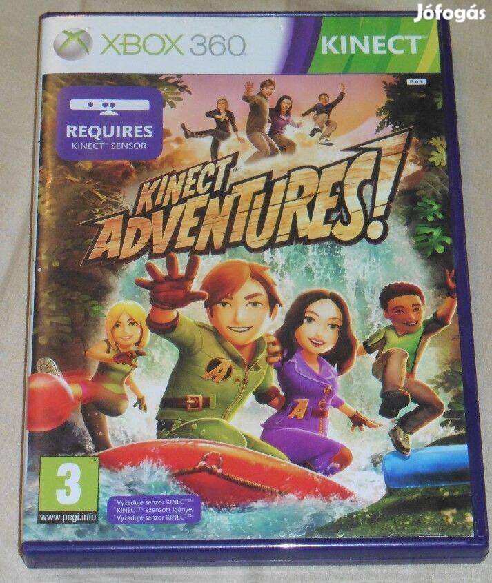 Kinect Adventures Gyári Xbox 360 Játék Akár Féláron