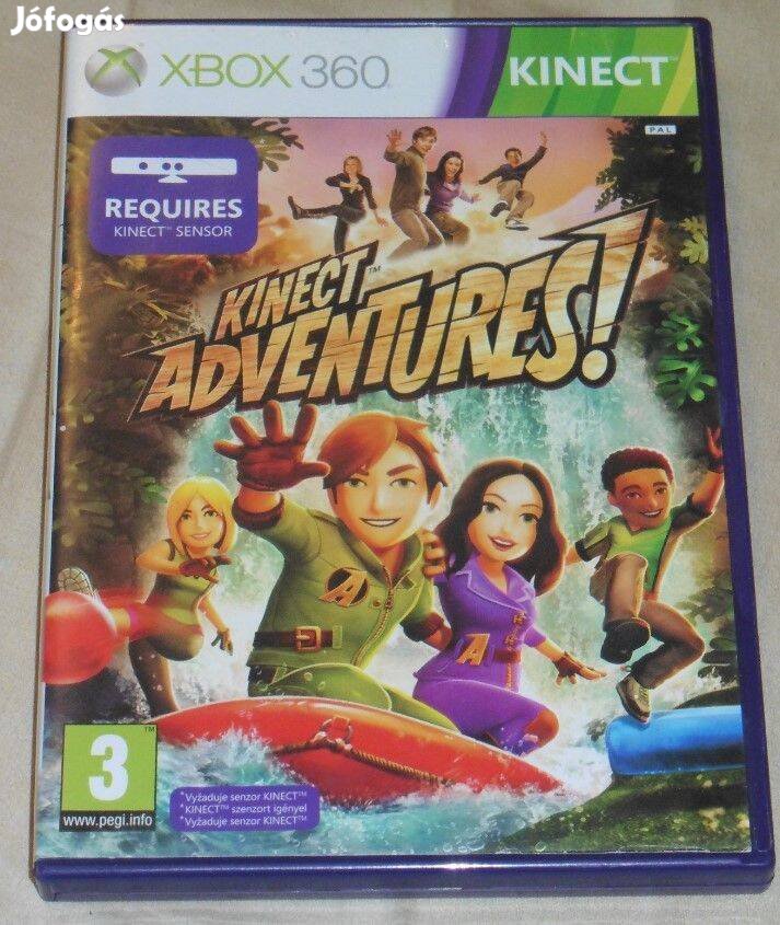 Kinect Adventures Gyári Xbox 360 Játék Akár Féláron