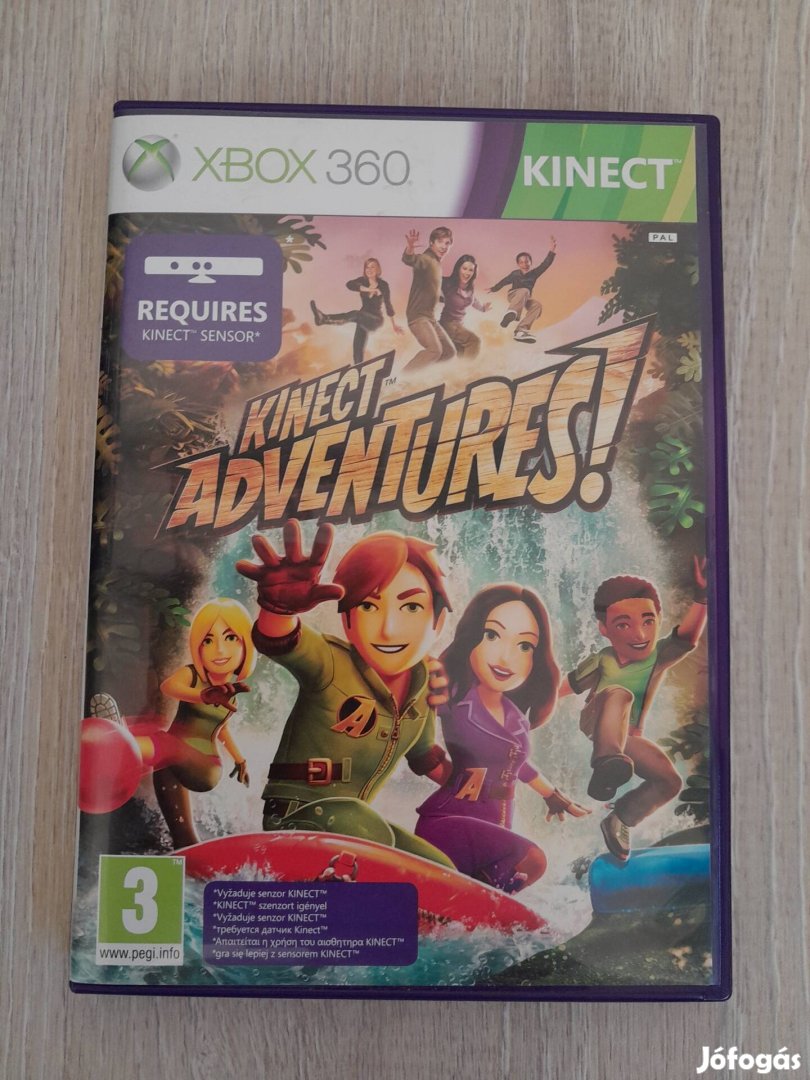 Kinect Adventures Xbox 360 játék - Karcmentes!