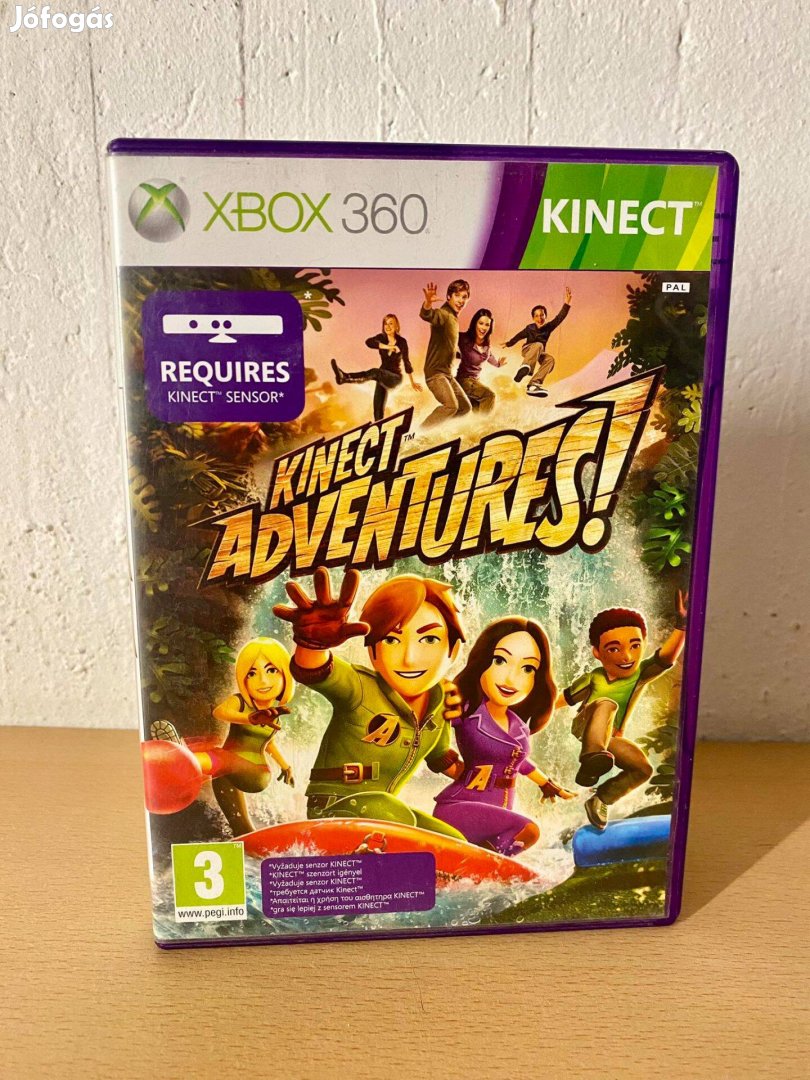 Kinect Adventures! Xbox 360 játékszoftver