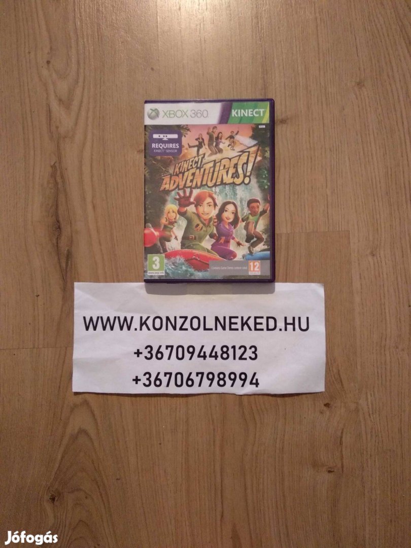 Kinect Adventures eredeti Xbox 360 játék
