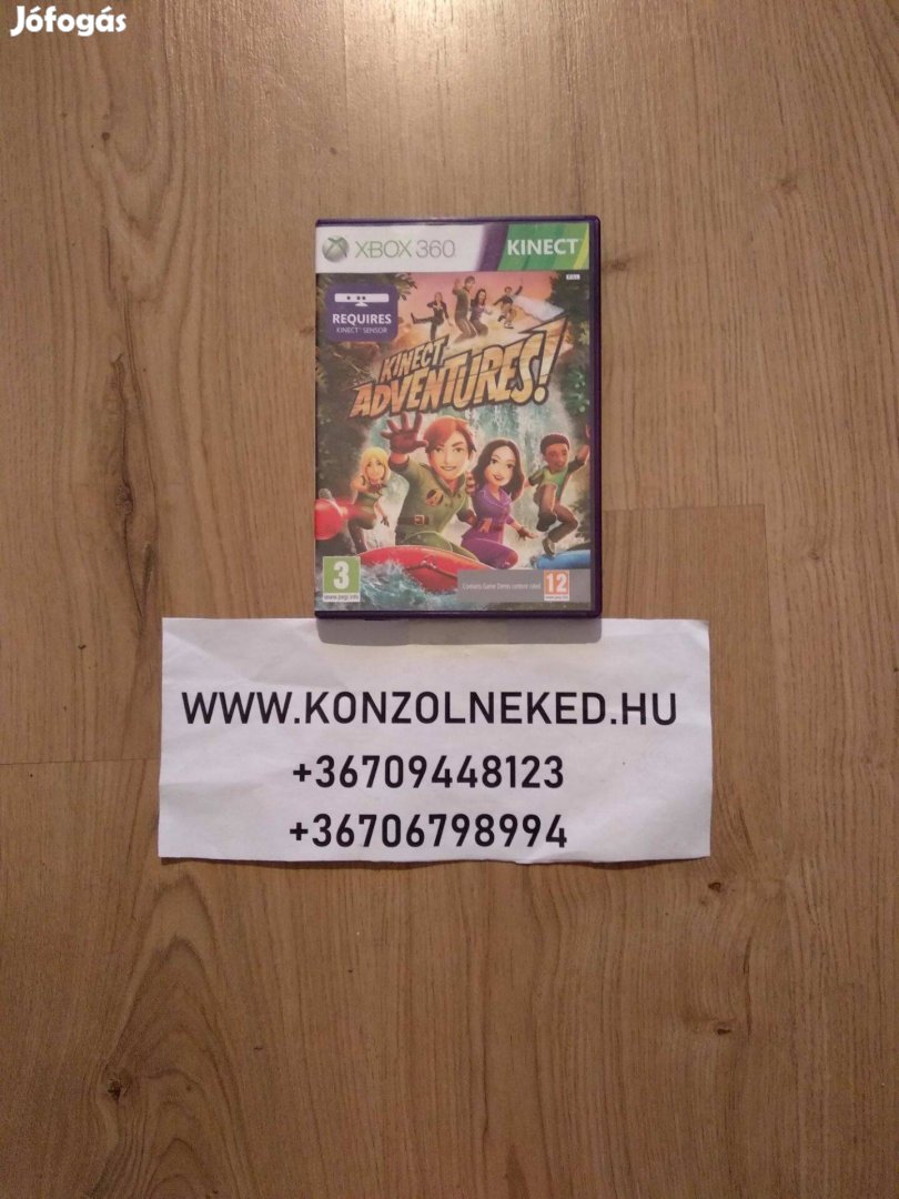 Kinect Adventures eredeti Xbox 360 játék