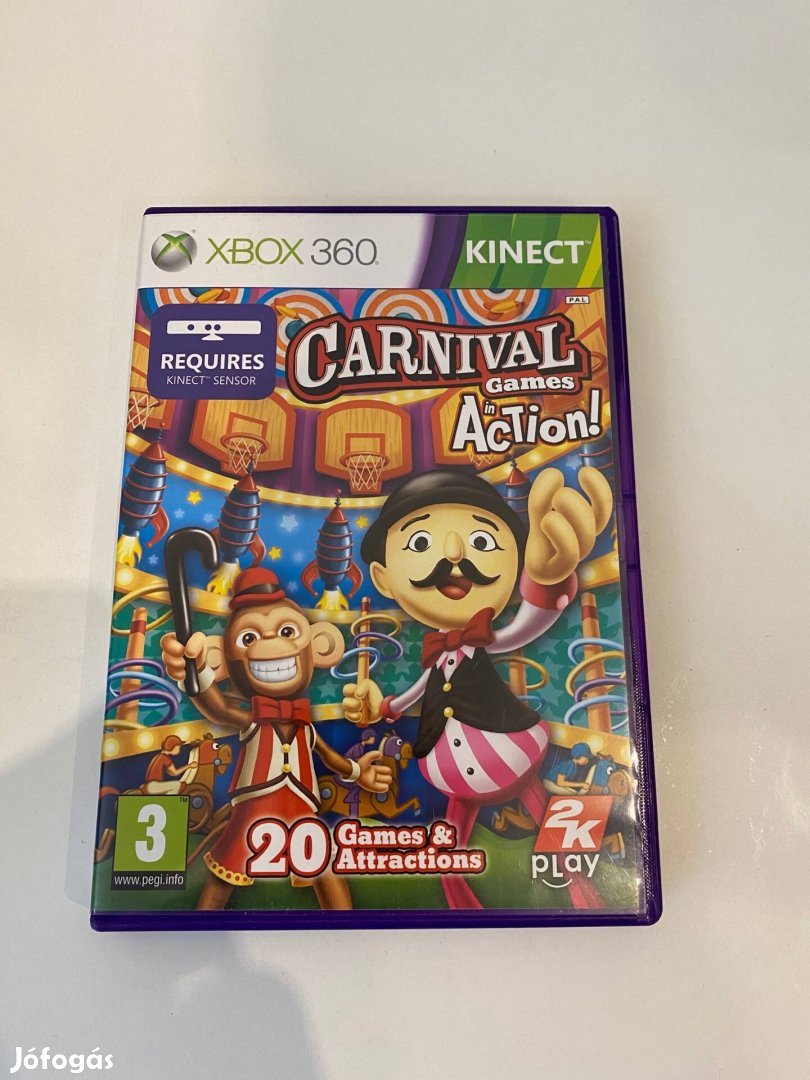 Kinect Carnival Games in Action Xbox 360