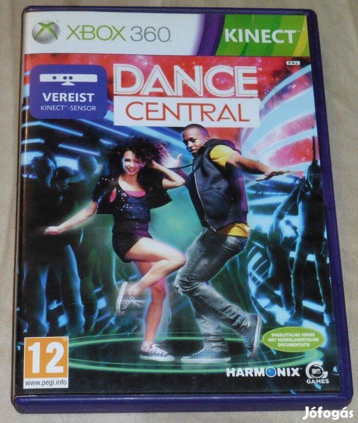 Kinect Dance Central 1. Gyári Xbox 360 Játék akár féláron