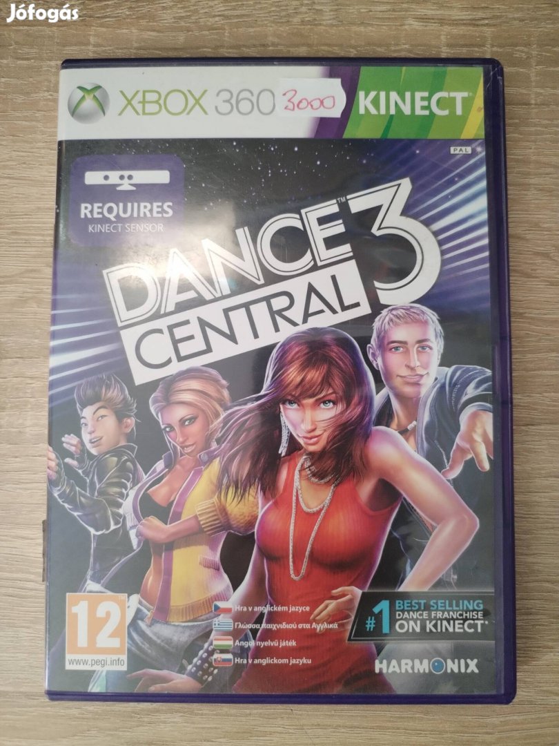 Kinect Dance Central 3 Xbox 360 játék 