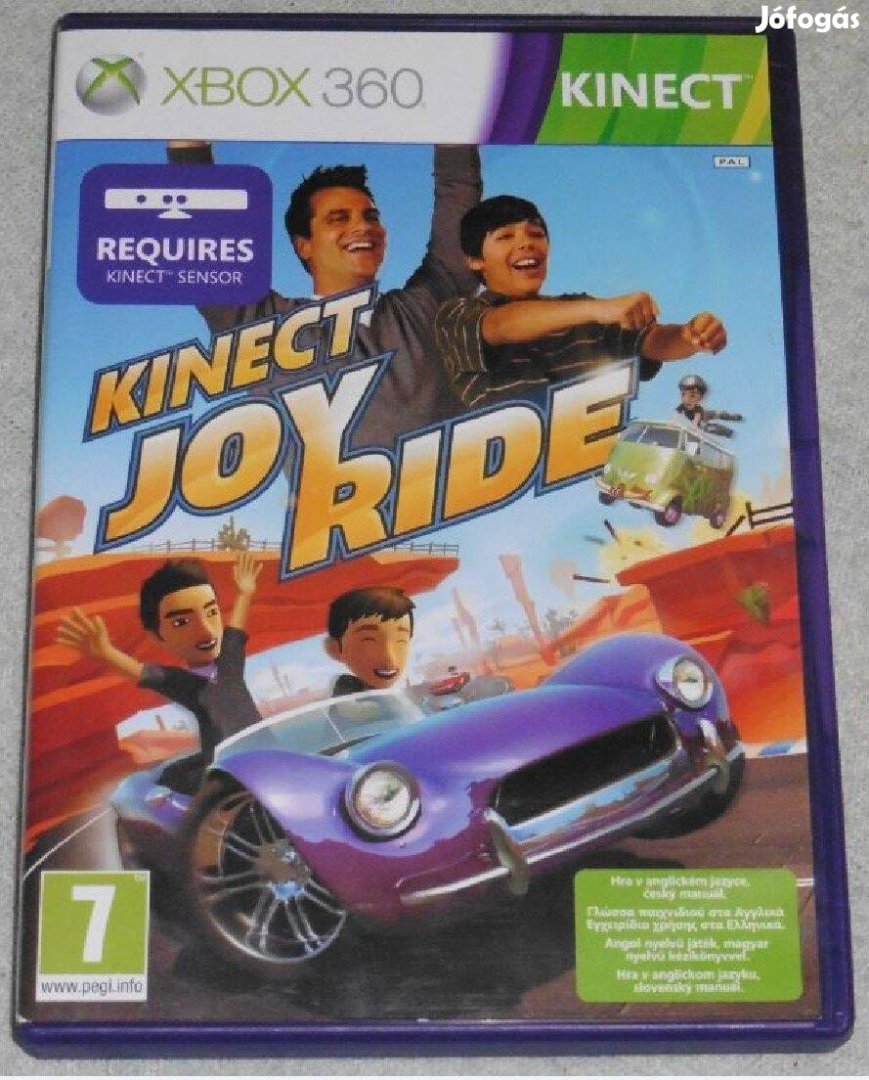 Kinect Joy Ride (fiús, autós) Gyári Xbox 360 Játék akár féláron