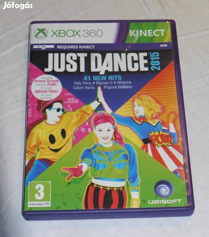 Kinect Just Dance 2015 Gyári Xbox 360 Játék, Akár féláron