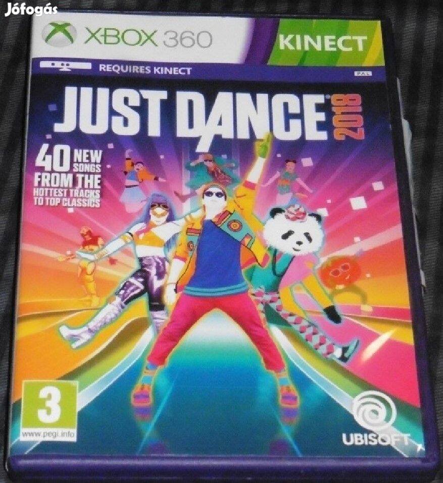 Kinect Just Dance 2018 Gyári Xbox 360 Játék, Akár féláron