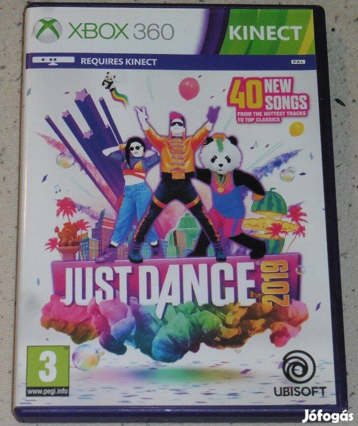 Kinect Just Dance 2019 Gyári Xbox 360 Játék, Akár féláron